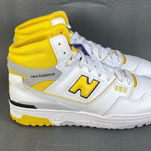 NEW BALANCE BB650 HIGH-TOP SNEAKERS MEN SHOES  size 9.5 - Picture 5 of 9